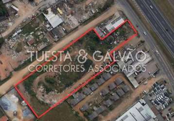 Terreno comercial à venda na rodovia br-277 curitiba-paranaguá, uberaba, curitiba por r$ 7.836.000