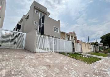 Casa em condomínio fechado com 3 quartos à venda na rua jorge de poli, 240, xaxim, curitiba, 120 m2 por r$ 698.000