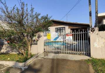 Terreno de 500 m² com casa construída no bairro alto / atuba