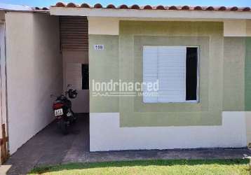 Casa à venda 2 quartos, 1 suite, 1 vaga, 80m², heimtal, londrina - pr | condomínio moradas londrina