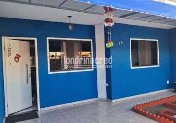 Casa à venda 2 quartos, 2 vagas, 125m², jardim primavera, rolândia - pr