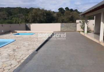 Chácara à venda 3 quartos, 1200m², zona rural, selva - pr | loteamento sol nascente