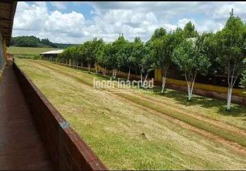 Chácara à venda 242000m², zona rural, ouro verde do oeste - pr