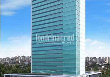 Comercial à venda 1 vaga, 49m², bela suiça, londrina - pr | atsushi tower