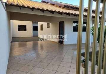 Casa no jardim cinquentenário em ibipora  dormitórios 03 banheiros 02 sala cozinha vagas de garagem