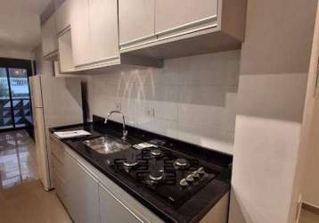 Studio com 1 dormitório, 39 m² - venda por r$ 290.000 ou aluguel por r$ 2.640/mês - jardim caravelas - são paulo/sp