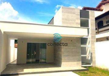 Casa com 3 dormitórios à venda, 115 m² - engenho do mato - niterói/rj