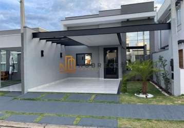 Oportunidade de casa térrea à venda com excelente acabamento, condomínio residencial vila ytu - indaiatuba-sp