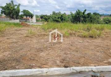 Terreno à venda na rua dois, quintas de santa cruz, taubaté por r$ 112.000