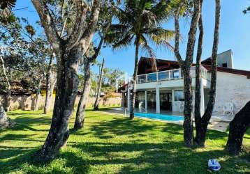 Casa em condomínio fechado com 7 quartos à venda em tenório, ubatuba  por r$ 7.000.000