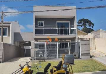 Sobrado novo com 133 m³ no bairro santa cândida