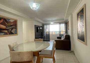 Alugo apartamento mobiliado 3 quartos, bairro jardim  oceania, joão pessoa pb.