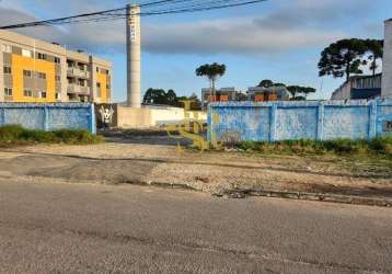 Terreno comercial para alugar na rua cassiano ricardo, 791, vargem grande, pinhais por r$ 3.500