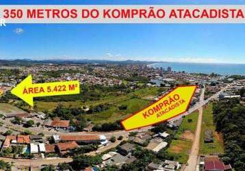 Terreno à venda, 5422 m² por r$ 4.950.000,00 - nossa senhora da paz - balneário piçarras/sc