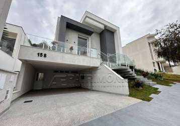 Casa em condomínio fechado com 4 quartos à venda na rogerio cassola, 842, loteamento aldeia da mata, votorantim, 194 m2 por r$ 1.460.000