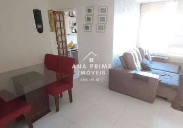 Apartamento 64m² á venda - 3 dormitórios - monte castelo