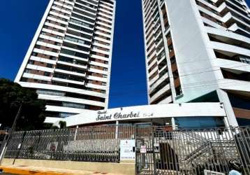 Res. saint charbel c/ 109mts², capim macio 4/4, 2 suites, varanda, lazer completo