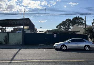 Terreno comercial à venda na rua carlos hambrusch, 567, aviação, são josé dos pinhais por r$ 450.000