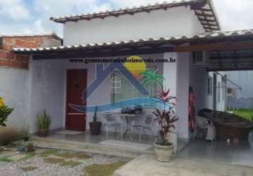 Casa para venda em saquarema, porto da roça ii (bacaxá), 2 dormitórios, 1 suíte, 2 banheiros, 3 vagas