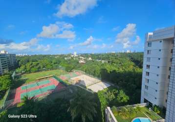 Apartamento em alphaville 1 salvador 4/4 sendo 2 suítes