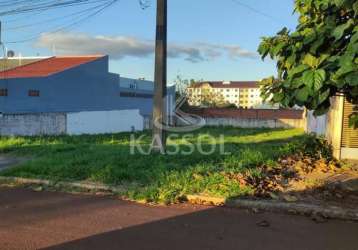 Terreno urbano rua santa fé 482 pioneiros catarinenses  excelente localização