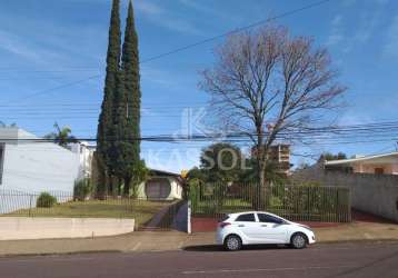 Terreno comercial à venda, centro, cascavel - pr, próximo a policlínica