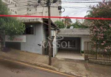 Terreno comercial à venda, centro, cascavel - pr, 20 metros testada, cf, 80