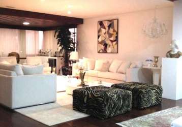 Apartamento na graça com 4 suítes, 417m² à venda por r$ 4.000.000,00