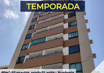 Apartamento com 2 quartos em cabo branco, joão pessoa/pb