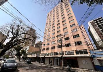 Apartamento com 1 quarto  para alugar, 48.00 m2 por r$1180.00  - centro - curitiba/pr