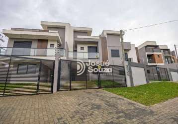 Sobrado com 3 dormitórios à venda, 144 m² por r$ 759.000,00 - uberaba - curitiba/pr