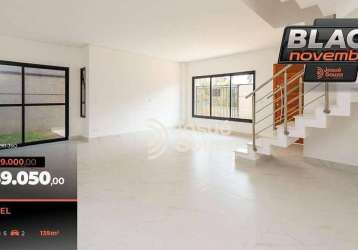 Sobrado com 3 dormitórios à venda, 139 m² por r$ 1.139.050,00 - vila izabel - curitiba/pr