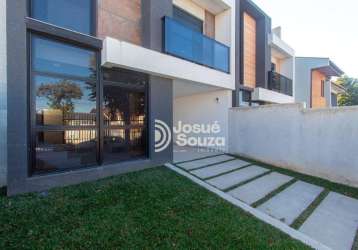 Sobrado com 3 dormitórios à venda, 173 m² por r$ 890.000,00 - uberaba - curitiba/pr