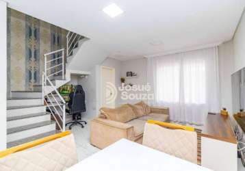 Sobrado duplex com 3 dormitórios à venda, por r$ 599.000 - pinheirinho - curitiba/pr