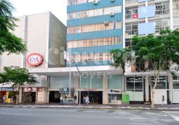 Conjunto comercial no centro de 71,60m² - edifício galeria ritz