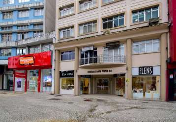 Conjunto comercial no centro de 50m² - edifício santa maria