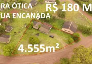 113913 - chacrinha com casa, fibra ótica, de esquina, ótimo ponto comercial rura