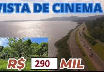 [642] chácara em osório 5ha vista para lagoa, escritura, galpão, pomar e fibra ótica