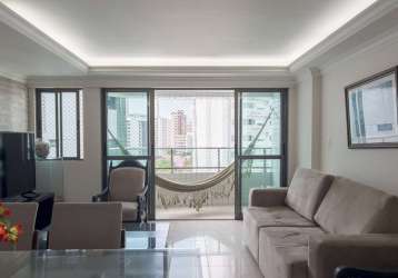 Apartamento com 3 quartos à venda na rua maria carolina, boa viagem, recife, 103 m2 por r$ 950.000