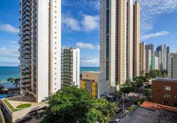 Apartamento com 4 quartos para alugar na rua dos navegantes, boa viagem, recife, 180 m2 por r$ 7.000