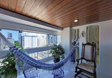 Apartamento com 4 quartos à venda na rua josé hipólito cardoso, boa viagem, recife, 164 m2 por r$ 750.000