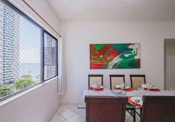 Apartamento com 3 quartos para alugar na avenida visconde de jequitinhonha, boa viagem, recife, 89 m2 por r$ 5.600