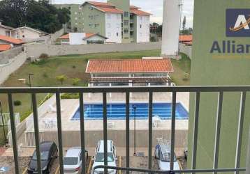 Apartamento com 2 dormitórios, 60 m² - venda por r$ 375.000,00 ou aluguel por r$ 2.930,00/mês - santa claudina - vinhedo/sp