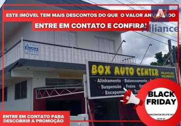 Salão comercial e 2 casas à venda, por r$ 1.100.000 - santo antônio - louveira/sp