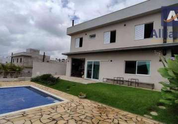 Casa com 3 dormitórios, 250 m² - venda por r$ 2.150.000,00 ou aluguel por r$ 11.000,00/mês - condomínio santa isabel - louveira/sp