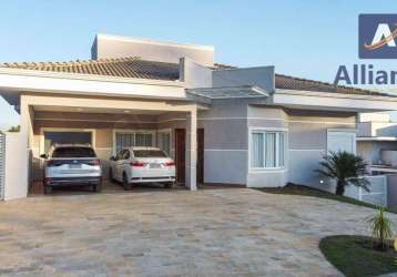 Casa com 4 dormitórios, 351 m² - venda por r$ 2.330.000,00 ou aluguel por r$ 15.000,00/mês - condomínio santa tereza - itupeva/sp