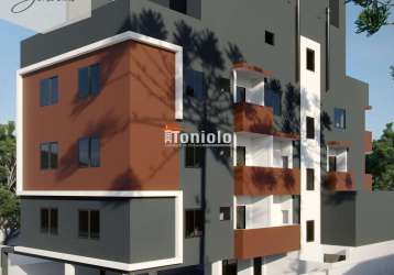 Apartamento com 2 quartos à venda na rua tarcílio zoelner, cidade jardim, são josé dos pinhais, 45 m2 por r$ 277.000