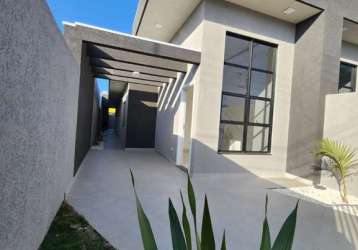 Casa com 3 quartos à venda na rua rio paranaíba, iguaçu, fazenda rio grande, 90 m2 por r$ 510.000