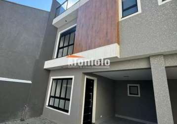 Casa com 3 quartos à venda na rua marechal cardoso júnior, jardim das américas, curitiba, 119 m2 por r$ 925.000