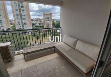 Apartamento com 2 quartos à venda no taquaral, campinas , 73 m2 por r$ 850.000